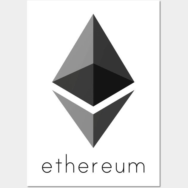 Ethereum ETH crypto Wall Art by Cryptolife